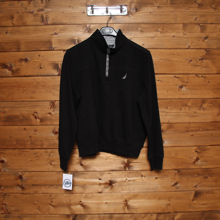 Nautica Felpa Nera Taglia S Unisex