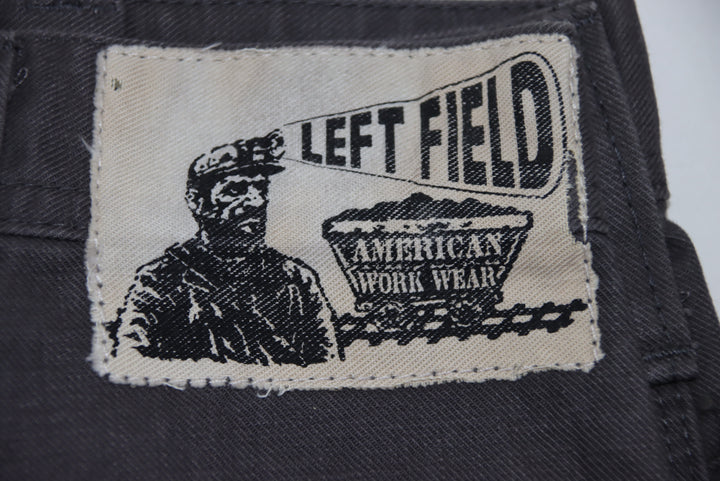 Left Field American Workwear Cargo Martingana Jeans Vintage Verde Taglia L Uomo Deadstock w/Tags Made in Japan