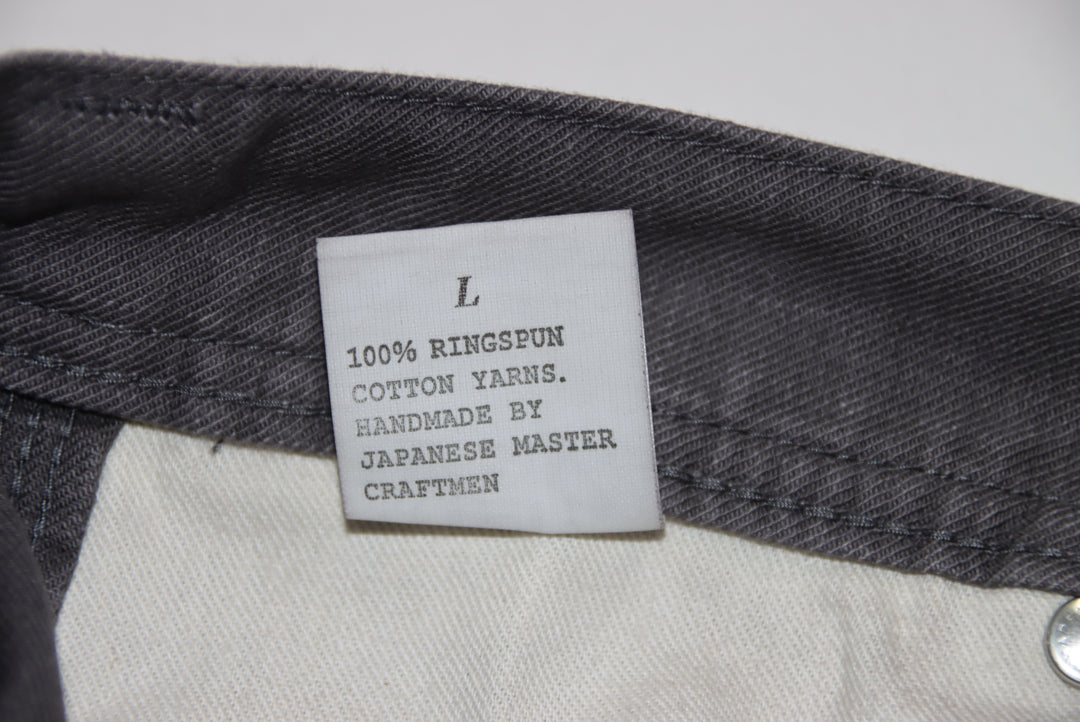 Left Field American Workwear Cargo Martingana Jeans Vintage Verde Taglia L Uomo Deadstock w/Tags Made in Japan