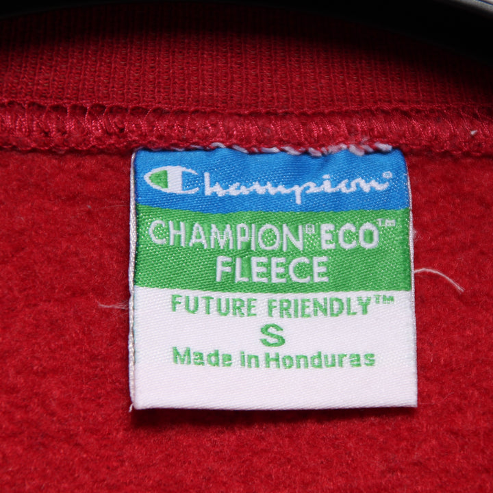 Champion Felpa Rossa Taglia S Unisex