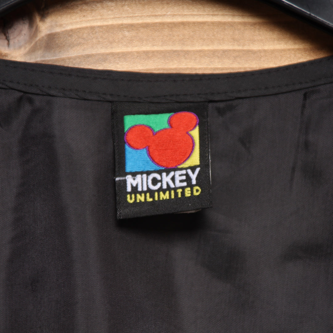 Disney Mickey Gilet Nero Taglia 24W Unisex Made in USA