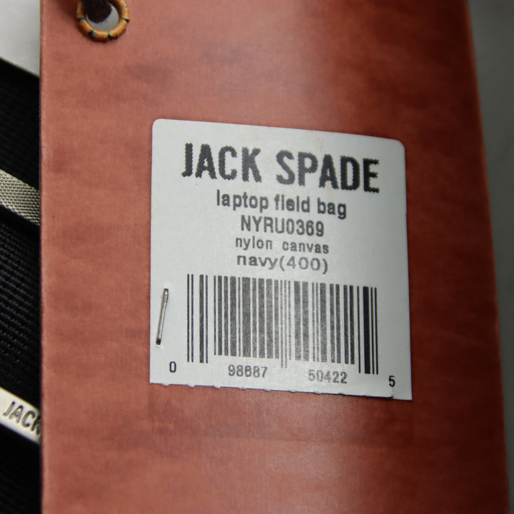Jack Spade Laptop Bag Blu Unisex Deadstock w/Tags