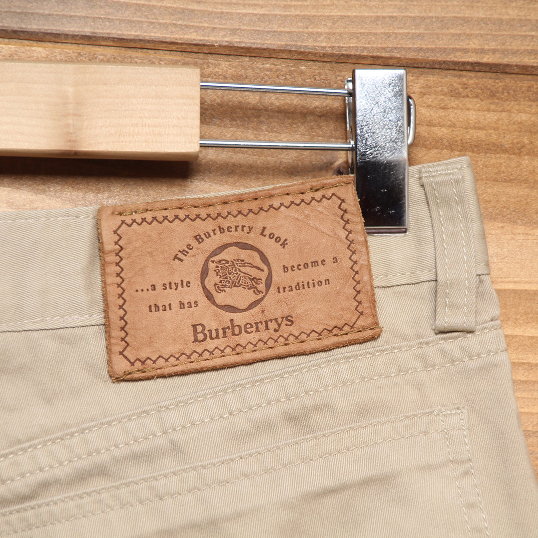 Burberrys Jeans Beige Taglia 48 Unisex Vita Alta