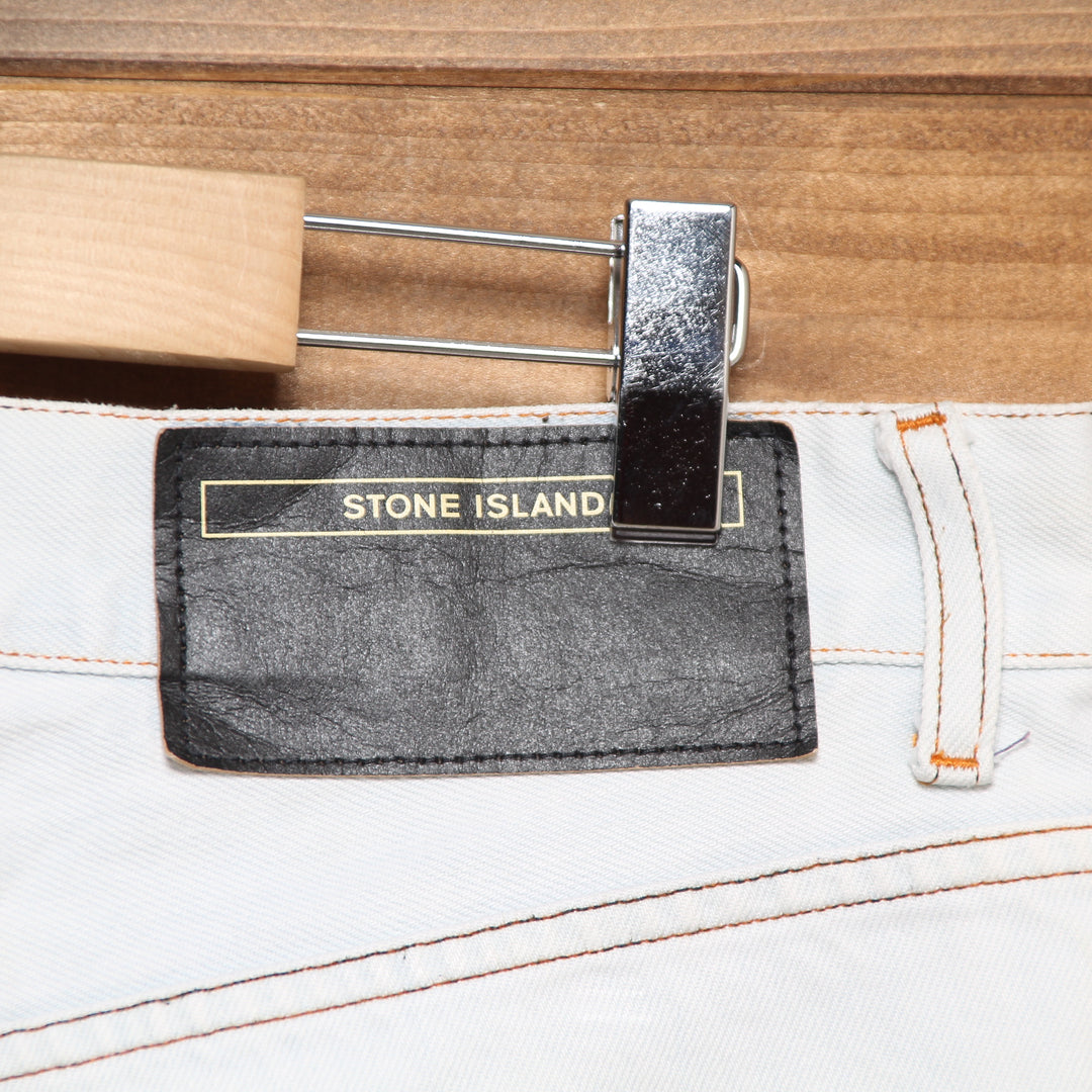 Stone Island Jeans Denim W38 Uomo Vita Alta