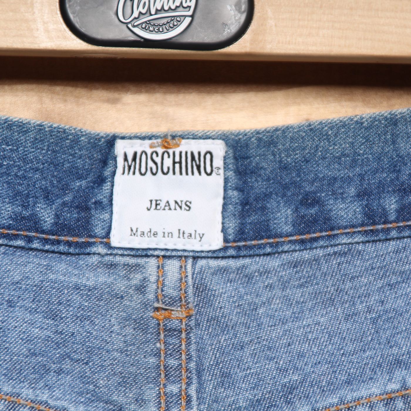 Moschino Jeans Denim W32 Donna Vita Alta