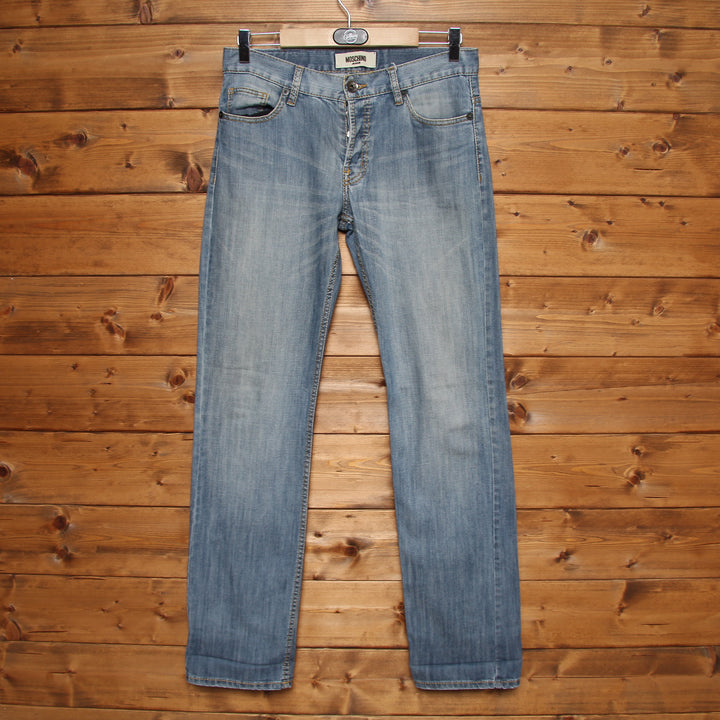 Moschino Jeans Nero W31 Uomo Vita Media