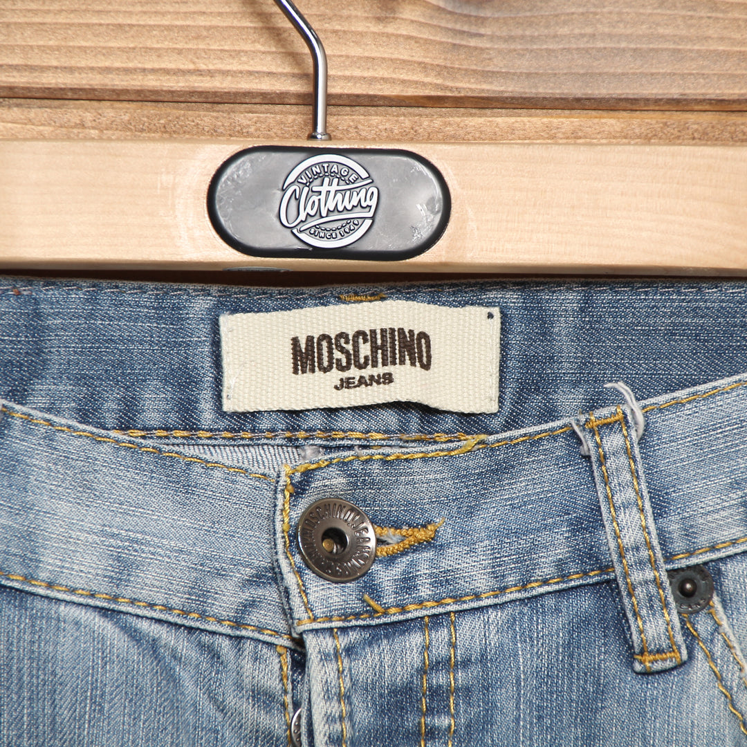 Moschino Jeans Nero W31 Uomo Vita Media