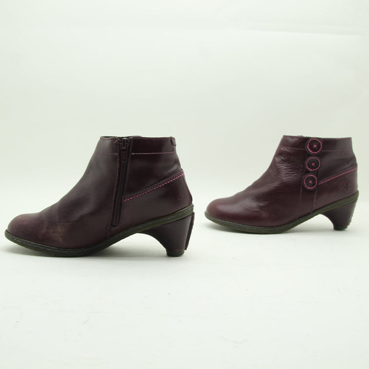 Dr Martens Dia Tronchetto Bordeaux Numero 38 Donna