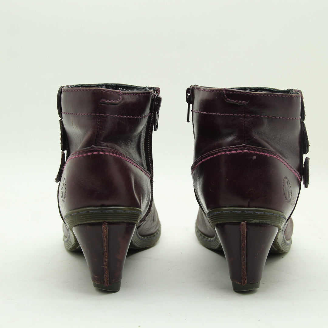 Dr Martens Dia Tronchetto Bordeaux Numero 38 Donna