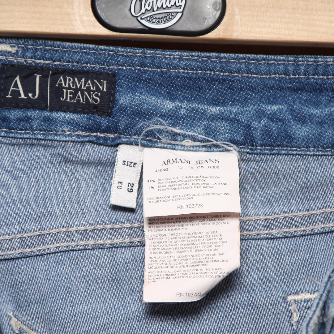 Armani Jeans Denim EU 29 Unisex Vita Bassa