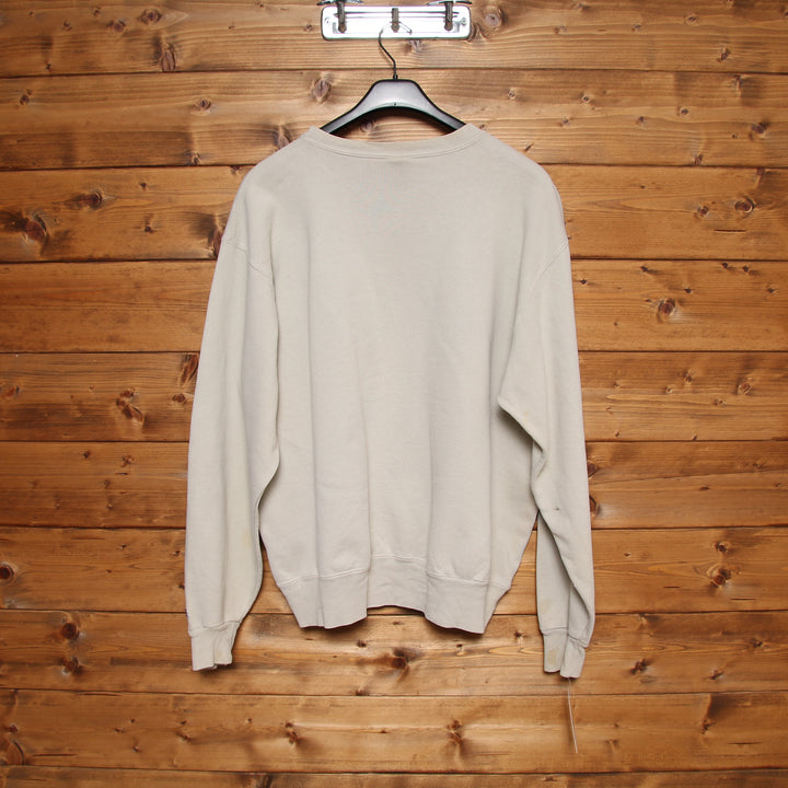 Champion Felpa Grigia Taglia XL Unisex Made in USA
