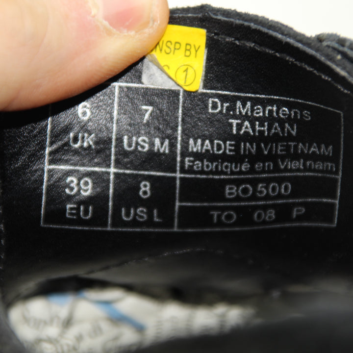 Dr Martens Tahan Scarpa Stringata Nero Numero 39 Donna