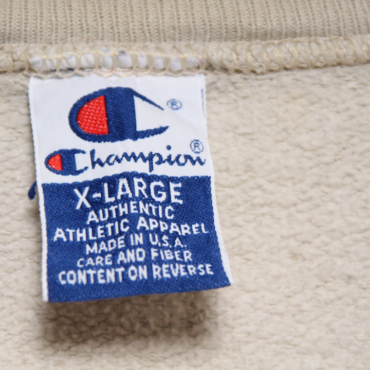 Champion Felpa Grigia Taglia XL Unisex Made in USA