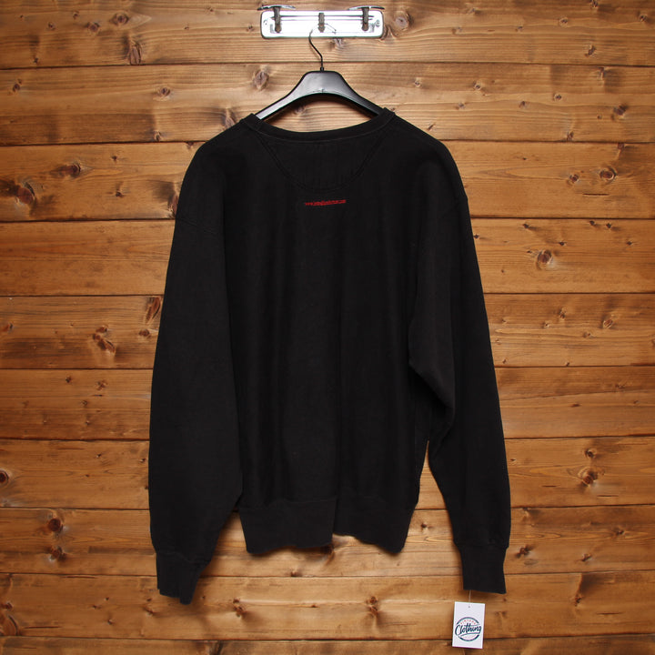 Champion Premium Reverse Weave Felpa Nero Taglia XL Unisex