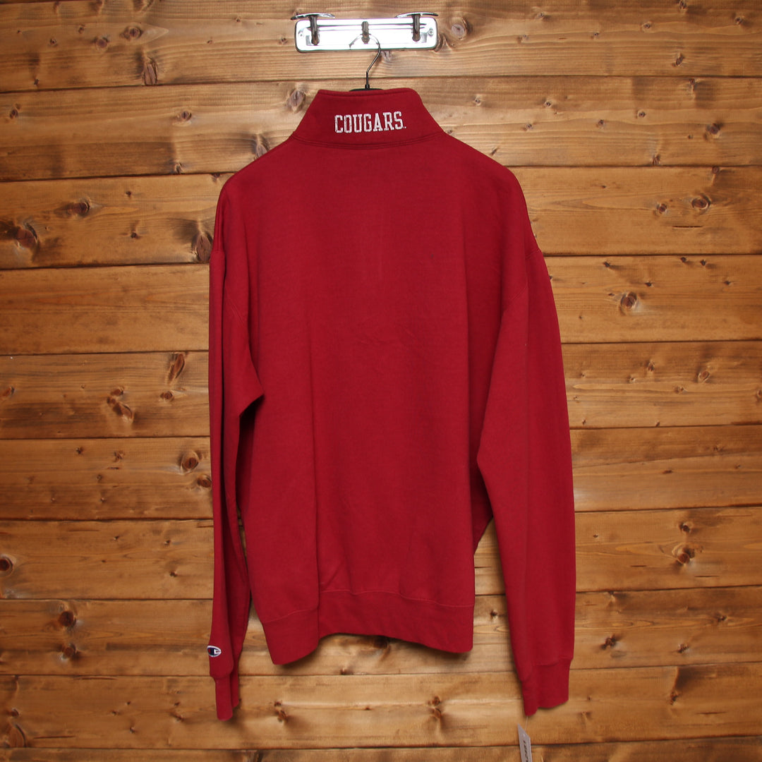 Champion Felpa Rossa Taglia XXL Unisex