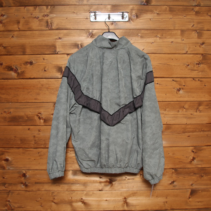 Track Top Army Vintage Grigio Taglia L Uomo