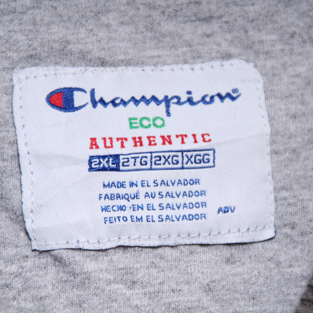 Champion Eco Felpa Grigia Taglia XXL Unisex