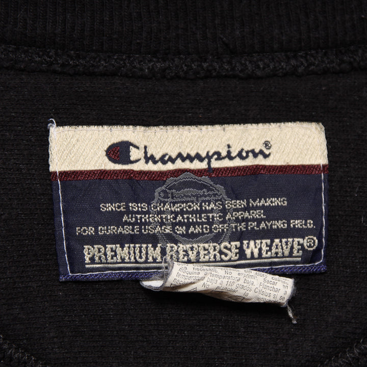 Champion Premium Reverse Weave Felpa Nera Taglia XXXL Unisex