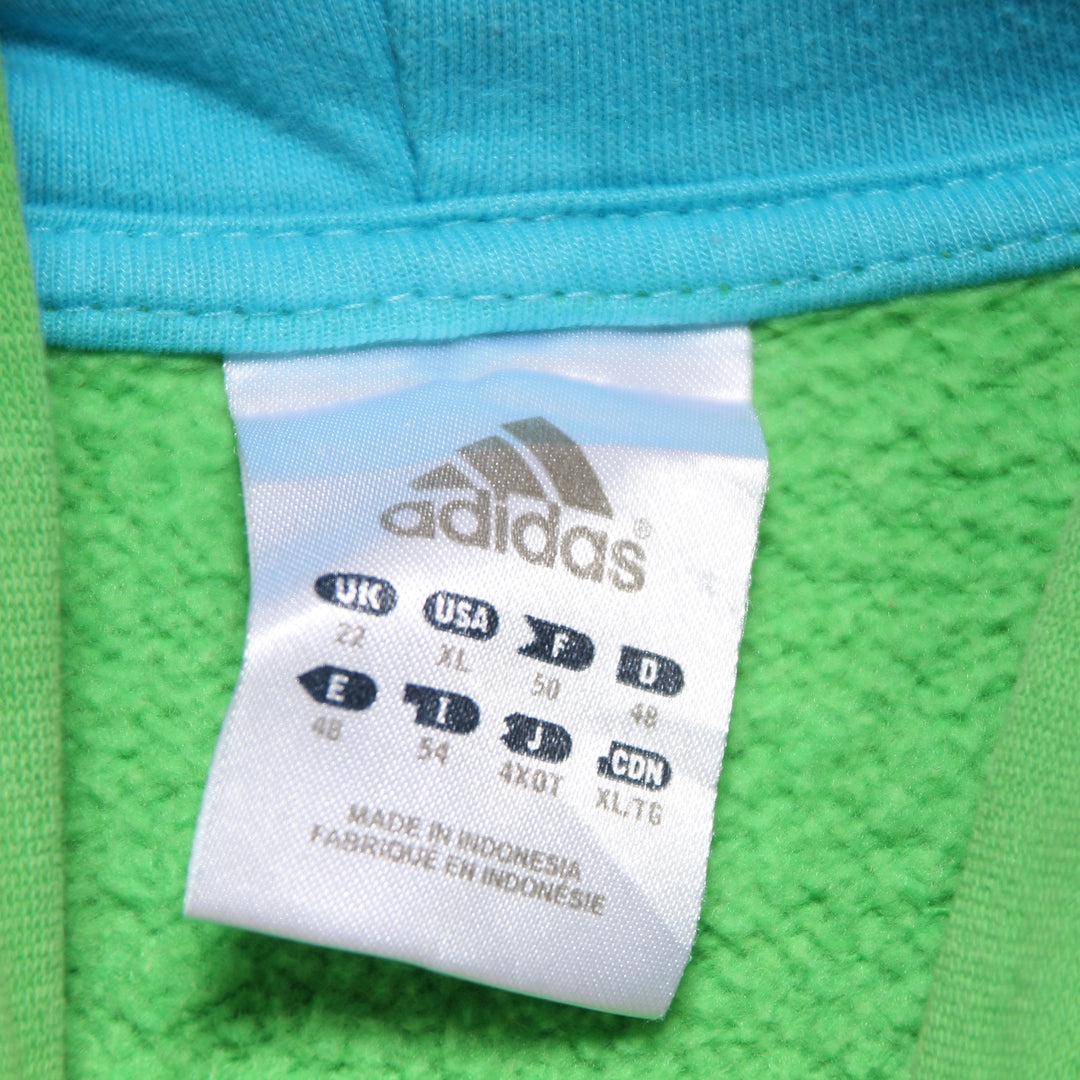 Adidas Felpa Verde Taglia 54 Unisex