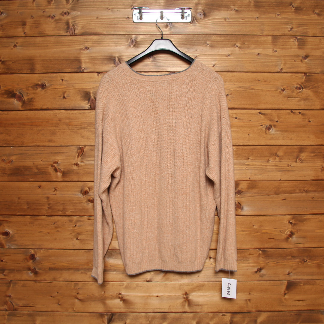 Maglione Cerruti 1881 Brothers Vintage Cipria Taglia XL Donna