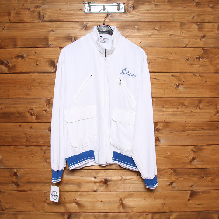 Track Top Australian Bianco Taglia 50 Uomo