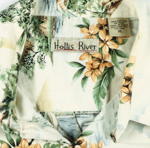 Camicia vintage Hollis River Made in Korea Hawaiana Taglia XL