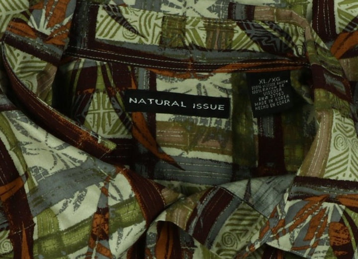 Camicia vintage Natural Issue Made in Korea Hawaiana Taglia XL