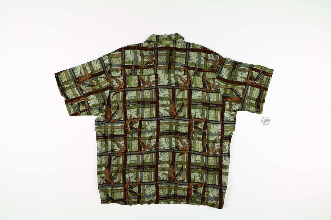 Camicia vintage Natural Issue Made in Korea Hawaiana Taglia XL