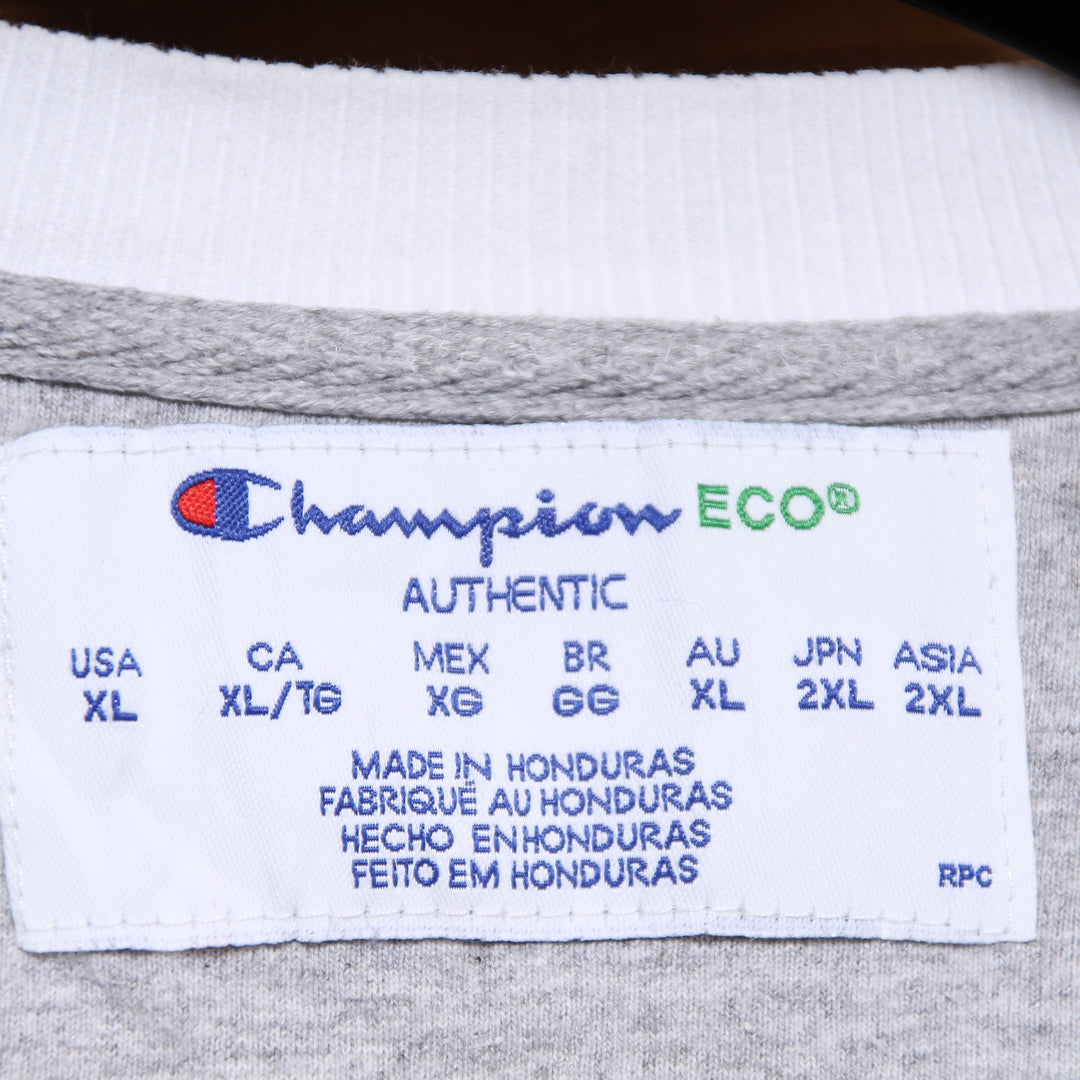 Champion Eco Felpa Bianca Taglia XL Unisex