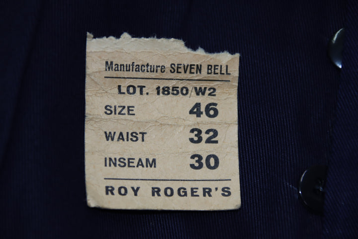 Roy Roger's Jeans Blu W32 L30 Unisex Deadstock w/Tags