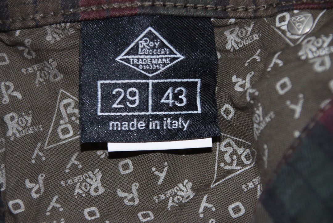 Roy Roger's Jeans Multicolore W29 Donna Deadstock w/Tags