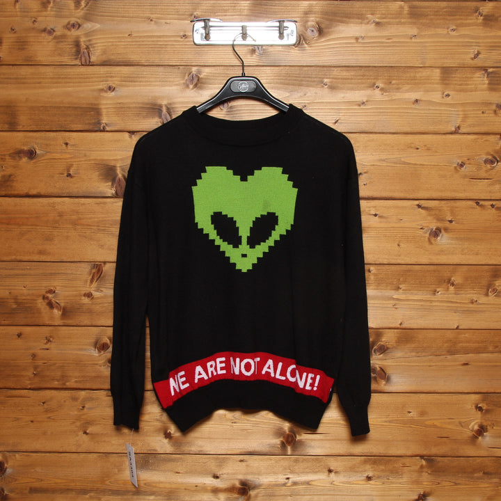 Love Moschino Maglione Nero e Verde Uomo