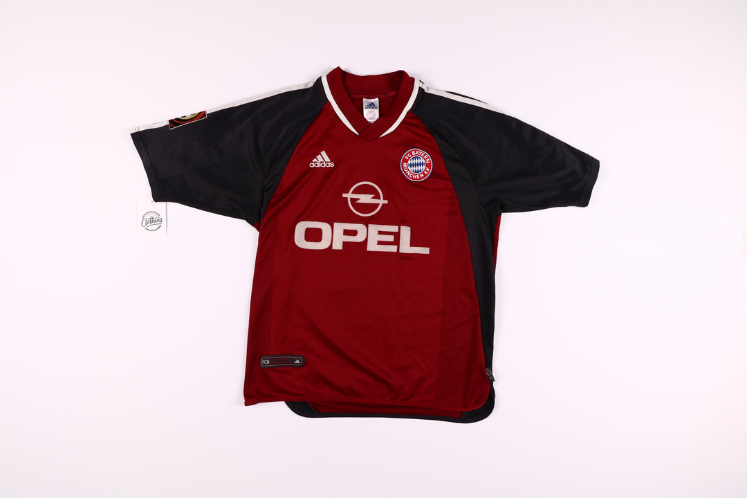 Maglia da calcio Adidas Bayern Munich 2001/2002 Hargreaves 23 Taglia L