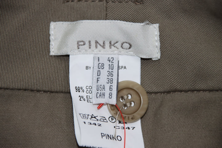 Pinko Cargo Jeans Grigio Taglia 42 Donna Deadstock w/Tags