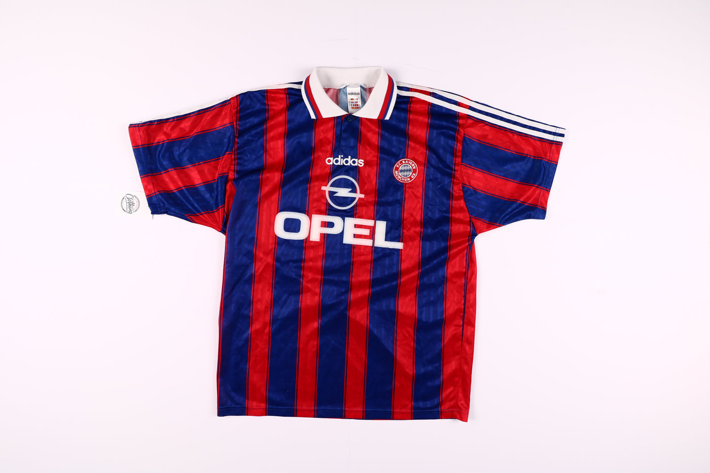Maglia da calcio Adidas Bayern Munich 1996/1997 Scholl 7 Taglia L