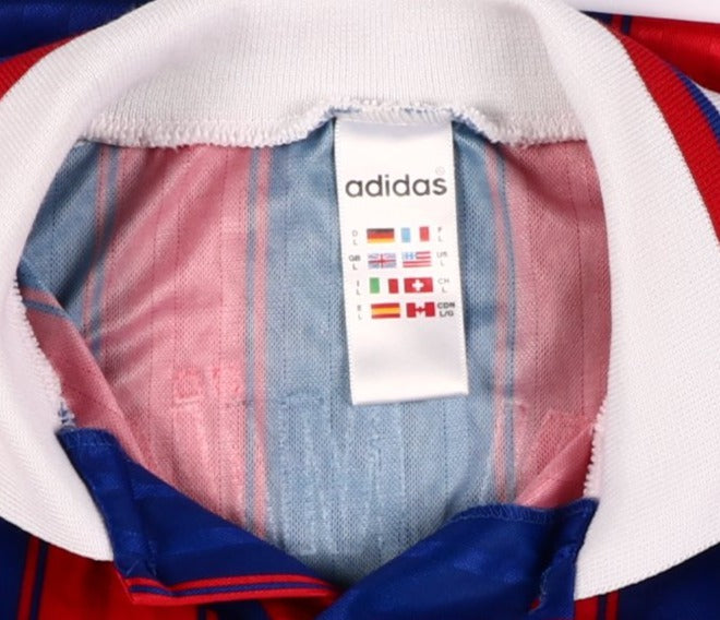 Maglia da calcio Adidas Bayern Munich 1996/1997 Scholl 7 Taglia L