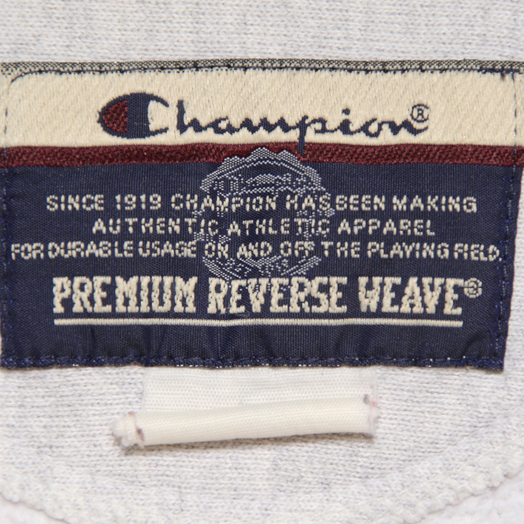 Champion Reverse Weave Felpa Vintage Grigia Uomo