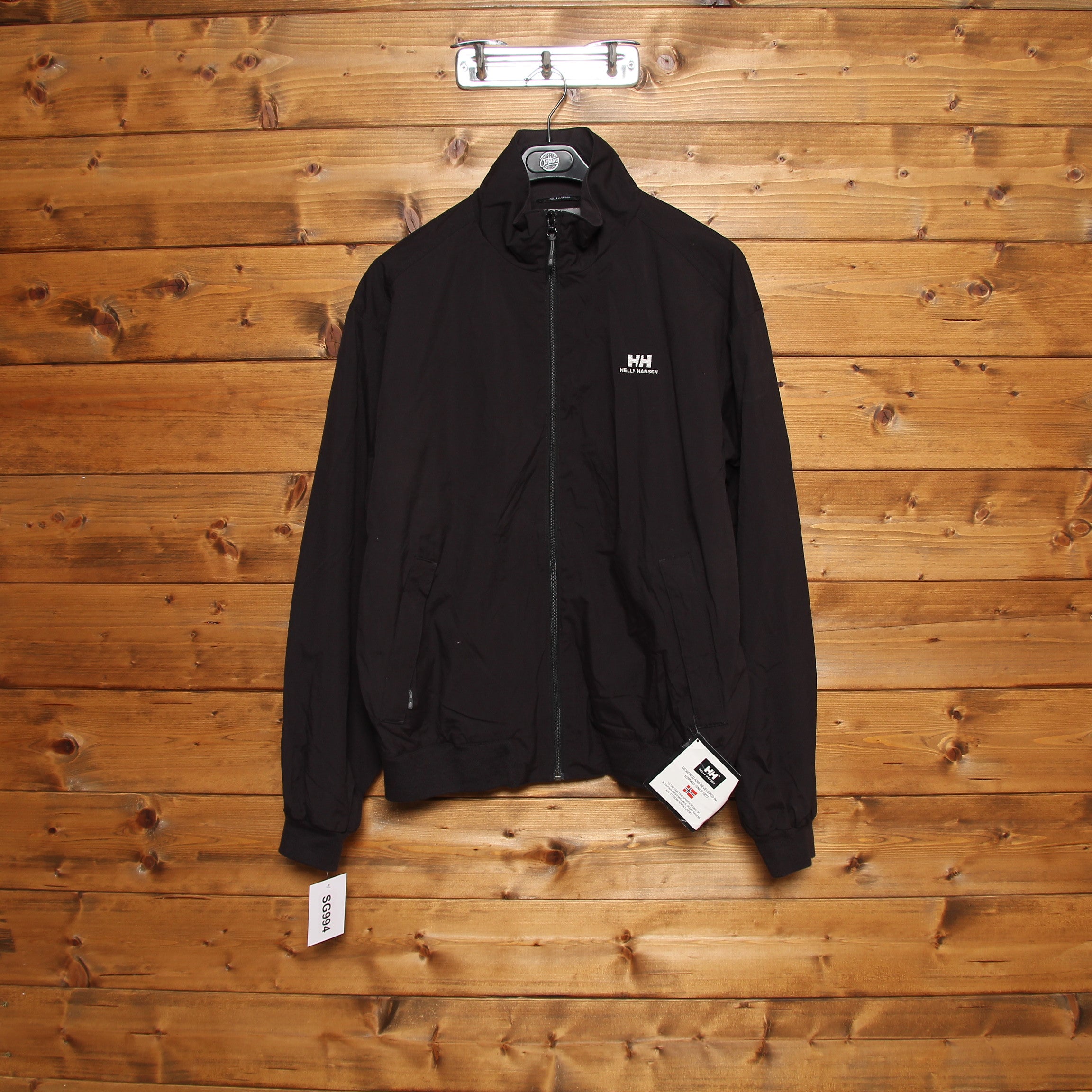 Helly Hansen Transat Jacket Giacca Nero Taglia L Uomo Deadstock w Tags Vintage Clothing Shop