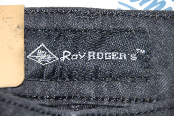 Roy Roger's Jeans Grigio W26 Donna Deadstock w/Tags