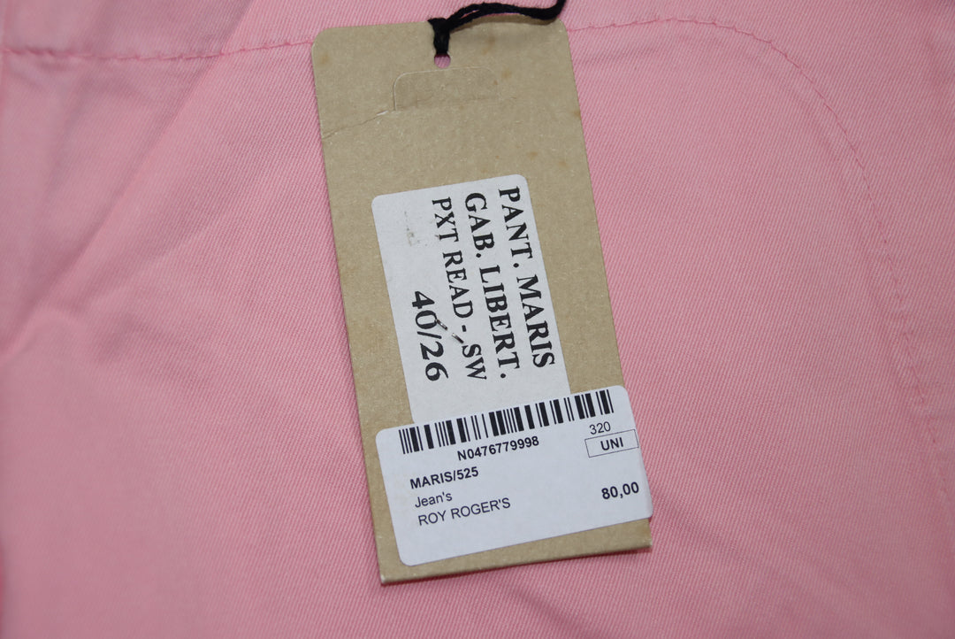 Roy Roger's Jeans Rosa W26 Donna Deadstock w/Tags