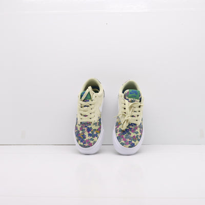 Nike SB Charge Basse Beige a Fiori Eur 37.5 Unisex