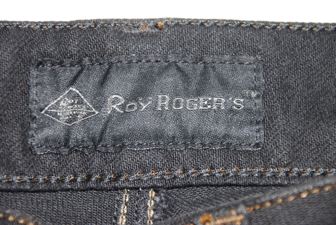 Roy Roger's Jeans Nero W26 Donna Deadstock w/Tags