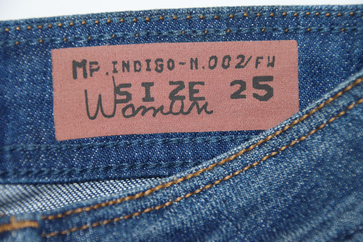 Meltin Pot Jeans Denim W25 L34 Donna Deadstock w/Tags