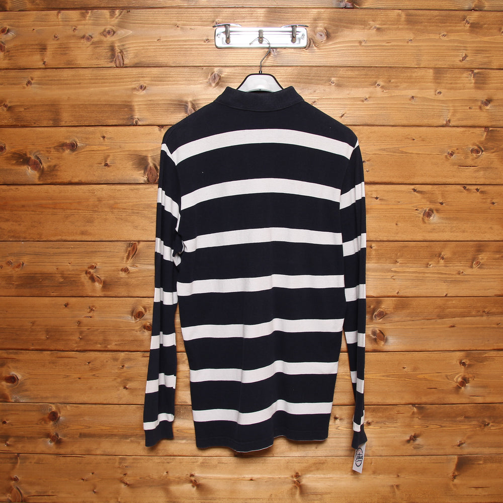 T-Shirt Maniche Lunghe Scollo Tondo Ampia In Cotone E Cashmere Bianco American Vintage - Donna | Place Des Tendances - Foto 7