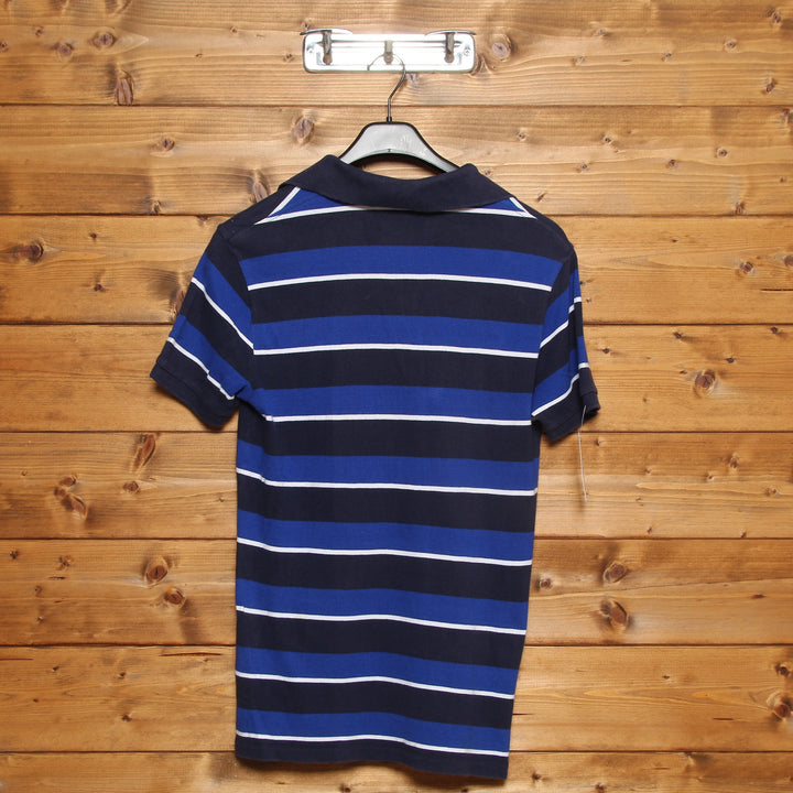 Polo by Ralph Lauren Custom Slim Fit Blu a Righe Taglia S Uomo