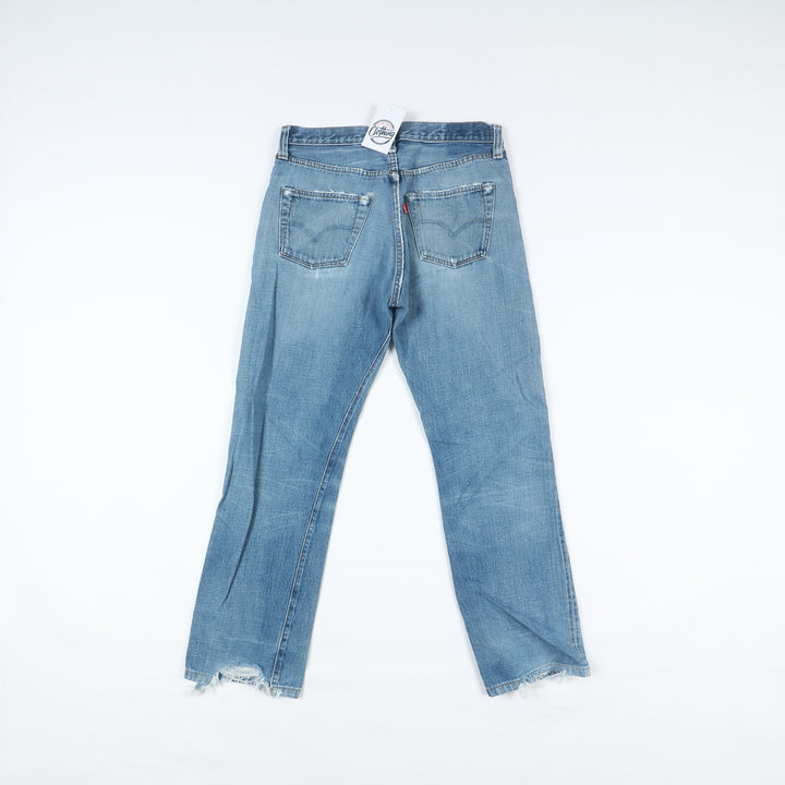 Levi's 501 Big E Rivets Selvedge Vintage Jeans W36 L36 Denim Uomo Made in USA