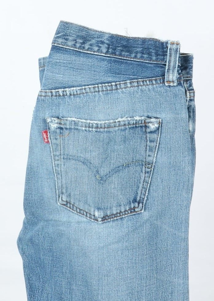 Levi's 501 Big E Rivets Selvedge Vintage Jeans W36 L36 Denim Uomo Made in USA