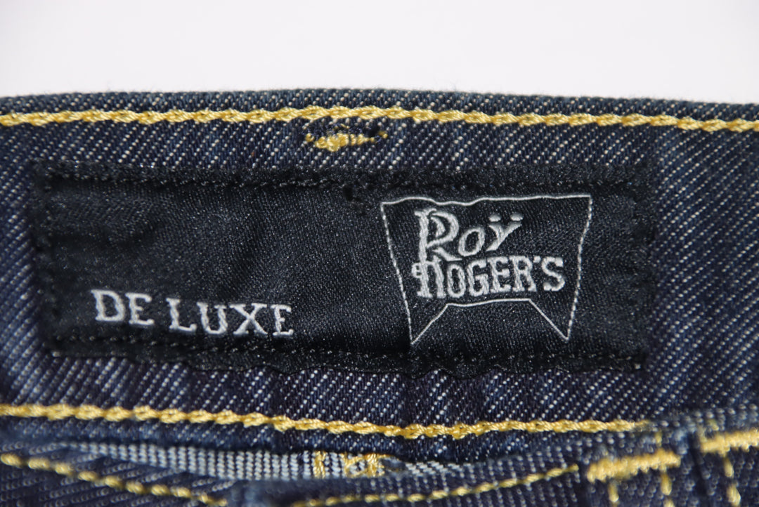 Roy Roger's Deluxe Jeans Denim W24 Donna Deadstock w/Tags