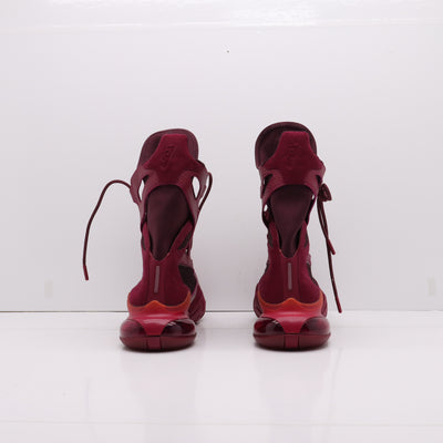 Nike Air Max Box Training Shoes Alte Rosse Eur 41 Donna