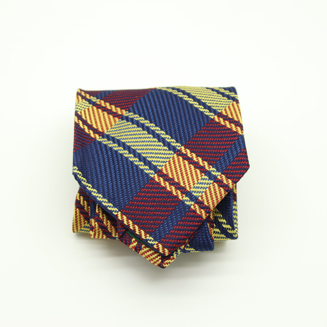 Andrew's Ties Cravatta Multicolore in Seta Uomo